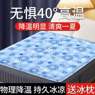 学生宿舍家用榻榻米凉席垫沙发坐垫降温神器 冰垫床垫水床垫子夏季