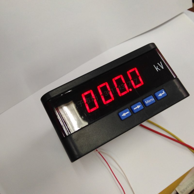 SX48- KV/AC100V交流二次电压表数显数字表50KV100KV15KV20KV3KV