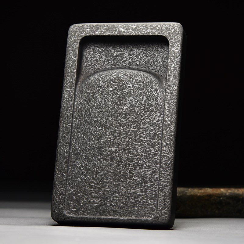 懿羲堂正宗歙砚老坑精品素功砚磨墨歙县砚台书法专用小楷写经安徽