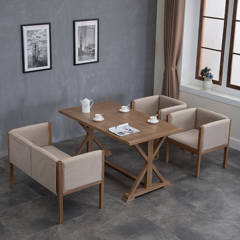 梵辰实木现代米色单人人布艺沙发客厅沙发椅子围椅,住宅家具,布艺沙发,淘宝优惠券,粉丝福利购,淘宝优惠卷