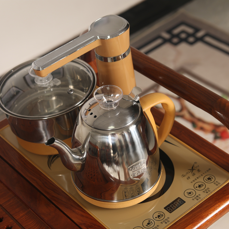 刺猬紫檀红木小茶车客厅家用茶台实木移动花梨茶几茶水桌茶桌泡茶