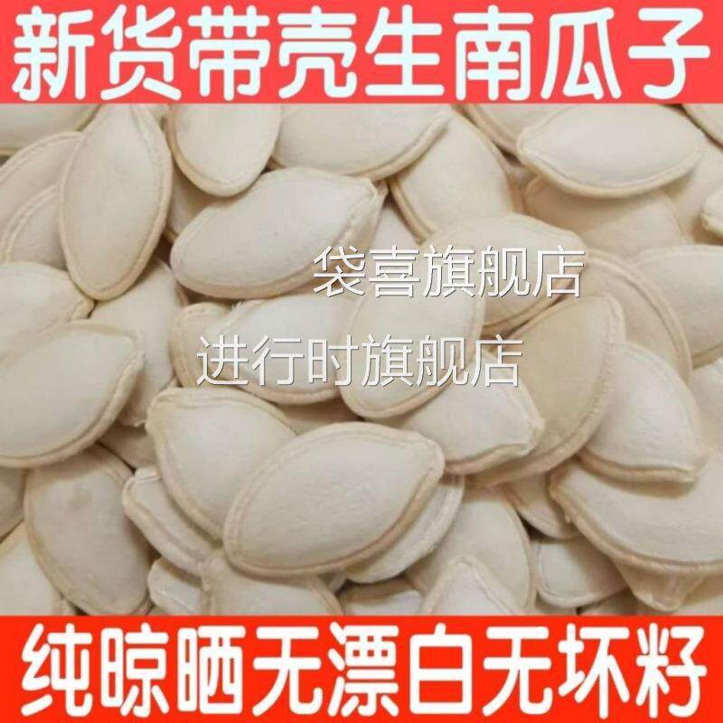 2024生南瓜子新货大片天然原味带壳南瓜籽1斤2斤5斤净重无干燥剂