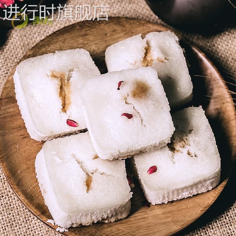 良中良新市茶糕肉糕方糕鲜肉糕袋装湖州特产小吃古镇糕点代早餐