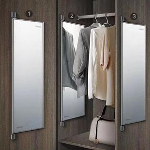 穿衣镜旋转镜衣柜推拉镜全身镜全面镜希勒安格斯化妆镜