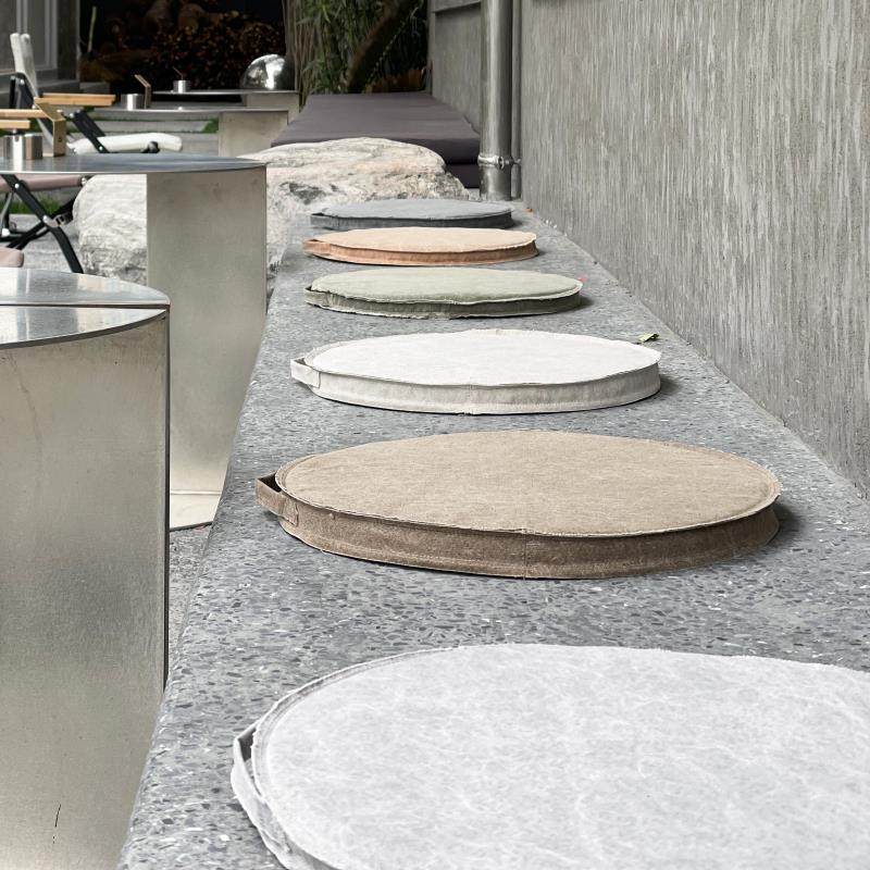 可拆洗民宿户外露营侘寂风手提棉麻毛边做旧椅垫坐垫蒲团垫,居家布艺,椅垫,淘宝优惠券,粉丝福利购,淘宝优惠卷