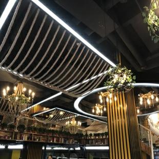 粗麻绳绳子细麻绳捆绑绳优质麻绳装饰品手工麻绳照片墙吊灯拔河绳