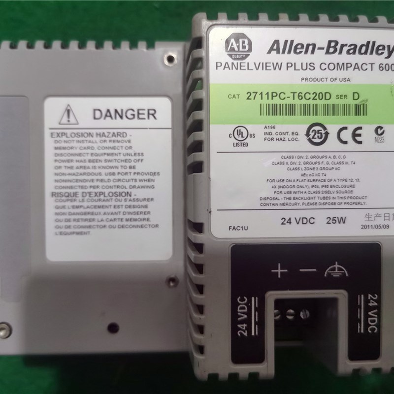 B罗克韦尔触摸屏2711PC-TC20D原装拆机 包好 质量保证