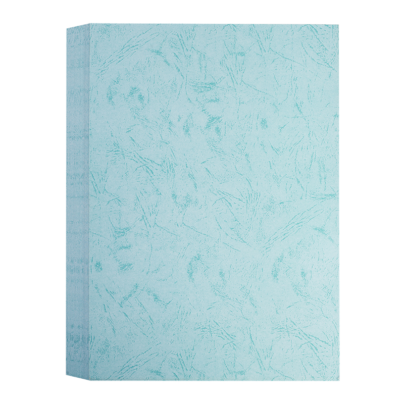 耀莱办公平面仿皮纹纸装订封面活页装订1g克投标标书文件封皮彩色