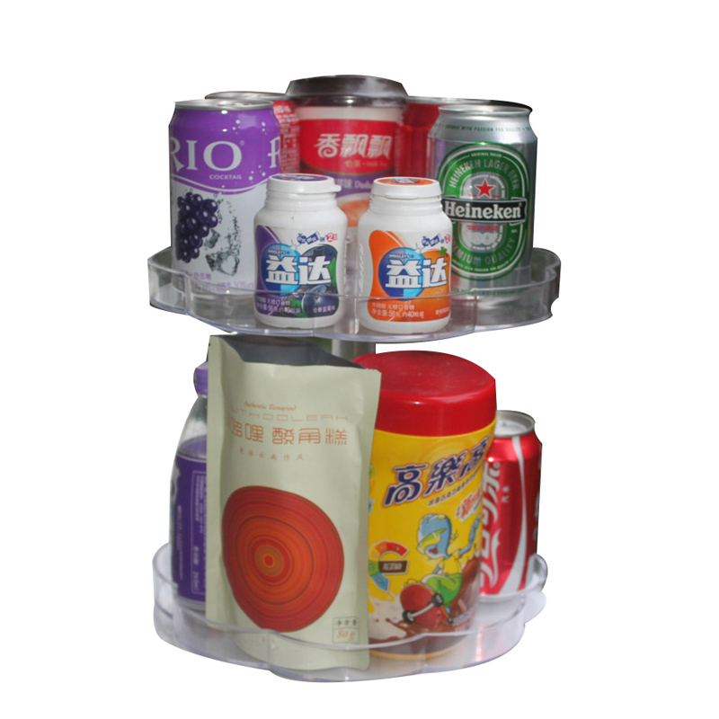 木糖醇口香糖饮料奶茶展示架烟架 可旋转超市便利店柜台落地展架