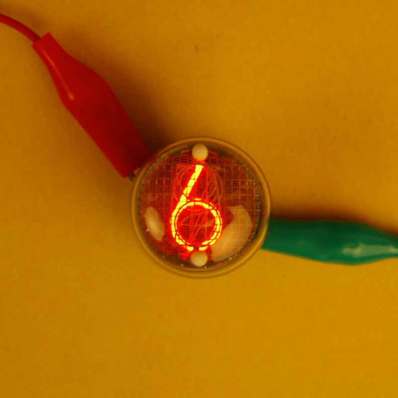 苏联进口IN4辉光电子数码管in12diy创意赛博朋克复古时钟