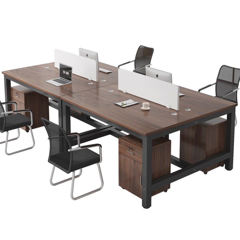 办公桌员工位现代办公室四六人位屏风卡位职员电脑桌椅,商业/办公家具,组合/屏风工作位,淘宝优惠券,粉丝福利购,淘宝优惠卷