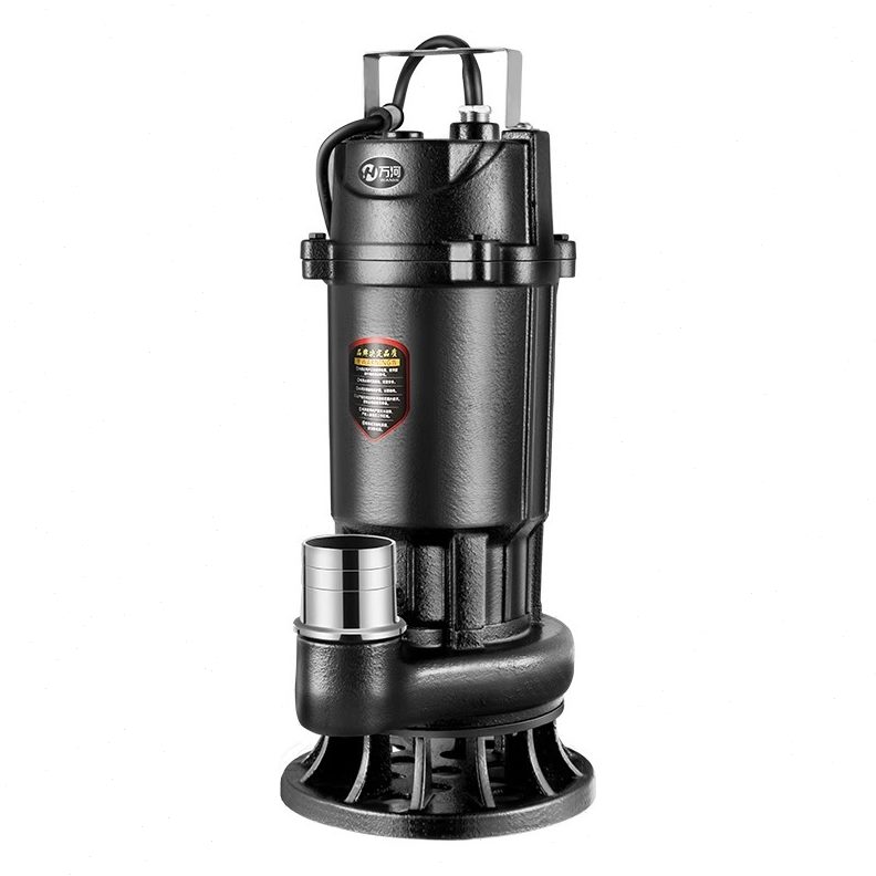 切割式污水泵220V家用抽粪泥浆排污泵抽水泵380V小型潜水泵抽水机