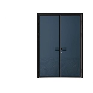 甄选入户门防盗门家用庭院大门别墅入户门铸铝门农村入户大门锌合
