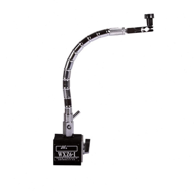 成量磁性表座柔性万向百分表座蛇形杠杆千分表磁力机械支架WXZ6-I