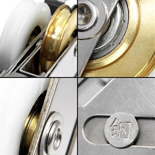 老式铝合金门滑轮西飞大门轮老式推拉门滚轮移门移户滑轮