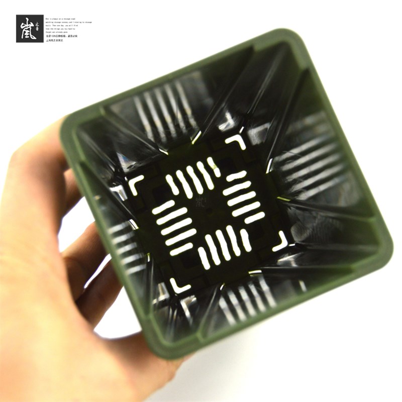 套餐丨【14个装】米微3号方盆9.5cm 月季欧月 铁线莲花盆