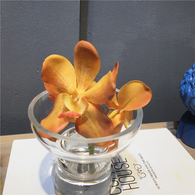 现代假水花艺装小  样板房别墅客厅茶几浴柜桌面软装饰