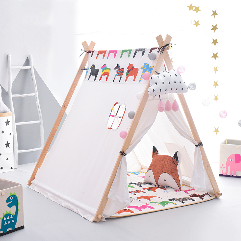 儿童帐篷室内超大游戏屋女孩公主房过家家儿童房宝宝读书角装饰