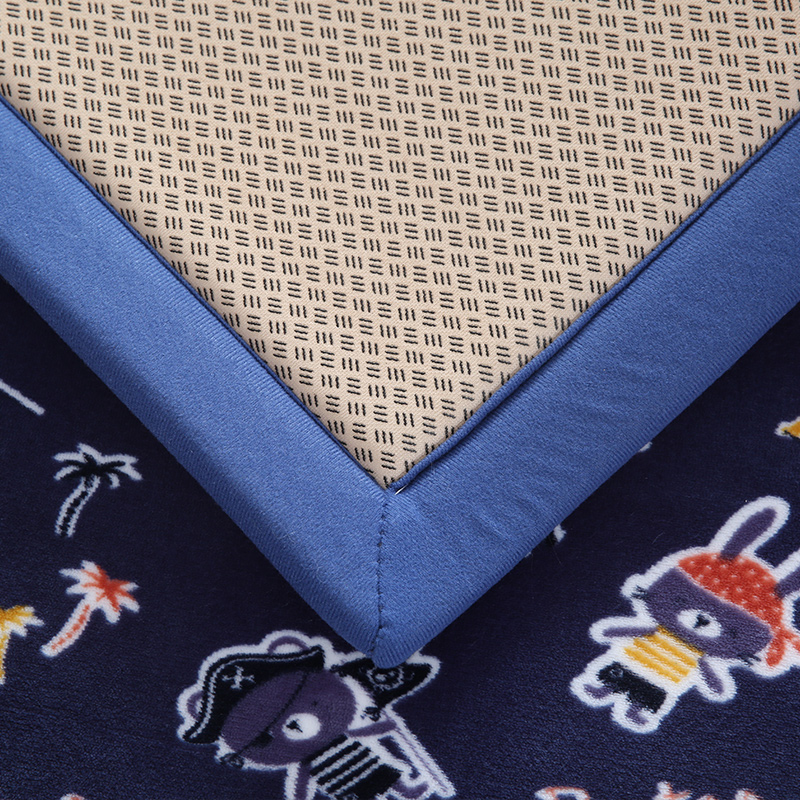 加厚床边地毯卧室床前毯床下垫客厅打地铺地垫冬季宝宝爬行垫