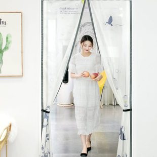 家用纱门磁性防蚊子苍蝇免打孔纱窗帘子夏天静音门帘 防蚊门帘夏季