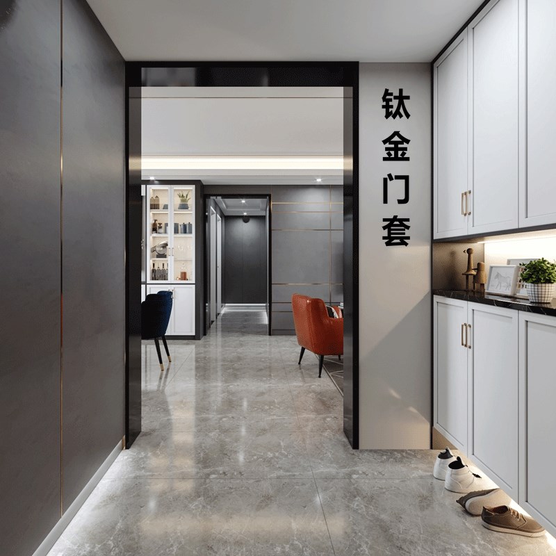 温州极窄钛金门套窗套304不锈钢双包套金属包边线条地脚线装饰线