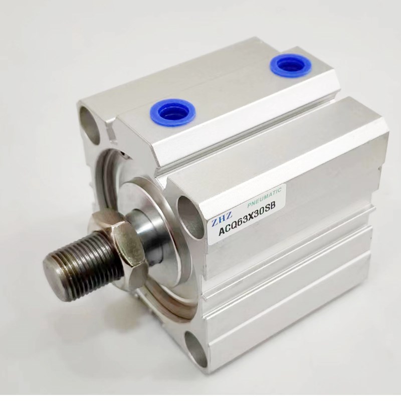 薄型小型气动气缸ACQ50X5X10X15X20X25X30X35X40X50X75X80X100S-B