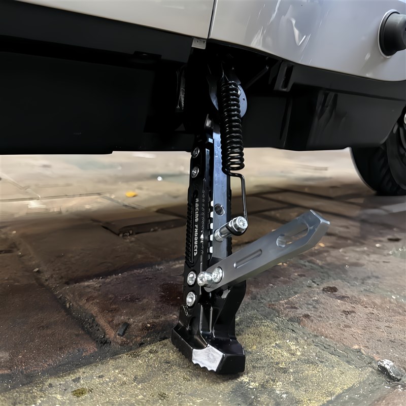 可调边撑九号MZNZMIXM95CF90E200PFz110九号M85C改装加长侧脚边撑