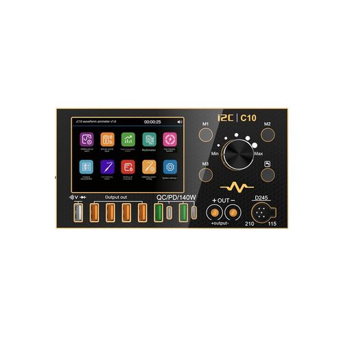 i2C C10多功能波形电流表可扩展万用表/焊台/超级快充/电源伴侣