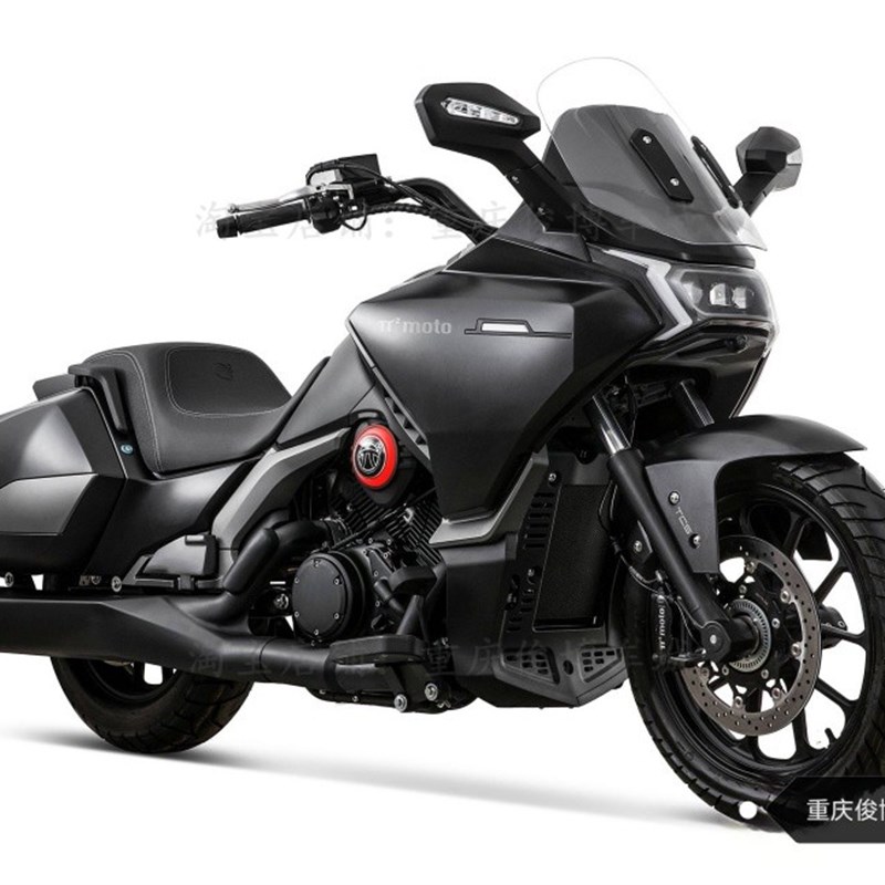 力帆派方星舰3T 300摩托车星舰4 400巡航复古太子长途摩旅车整车