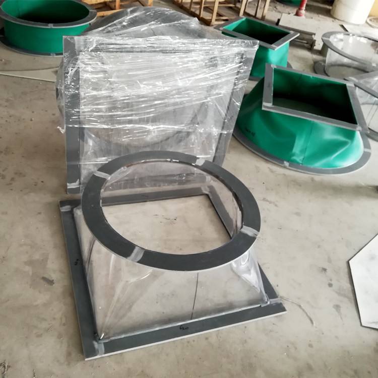 PVC软接塑料伸缩软管风机配件减震引风机设备玻璃钢配件pvc软接头