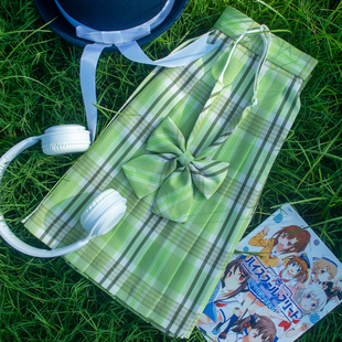 jk格裙高中生日系学院风显白夏季 原创正品 抹茶初晴绿色校供JK格裙