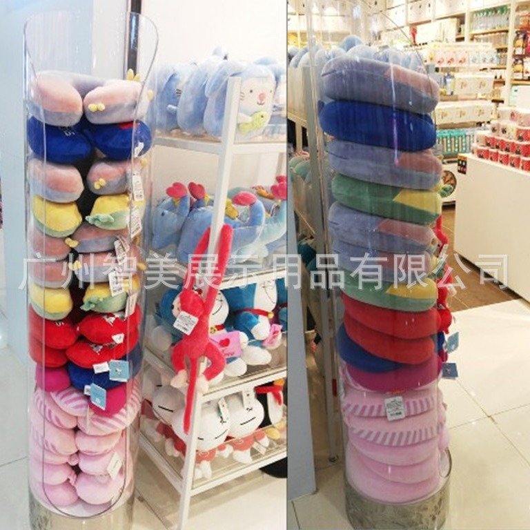 U型枕展示架护颈陈列货架精品店产品展架储物枕头架子跨境热销
