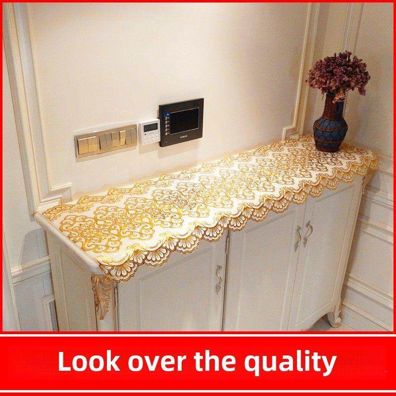 网红欧式Pvc电视柜套布五抽屉柜台布咖啡桌桌旗鞋柜矩形台布定制,居家布艺,桌布,淘宝优惠券,粉丝福利购,淘宝优惠卷