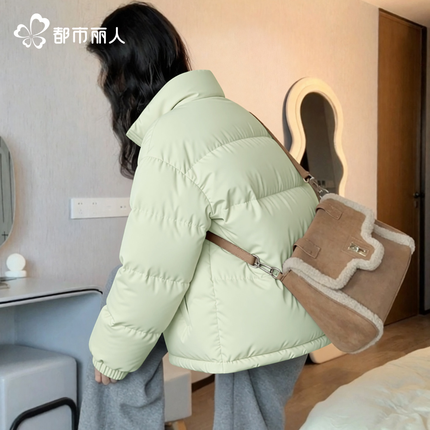 都市丽人棉服棉衣女款冬季202