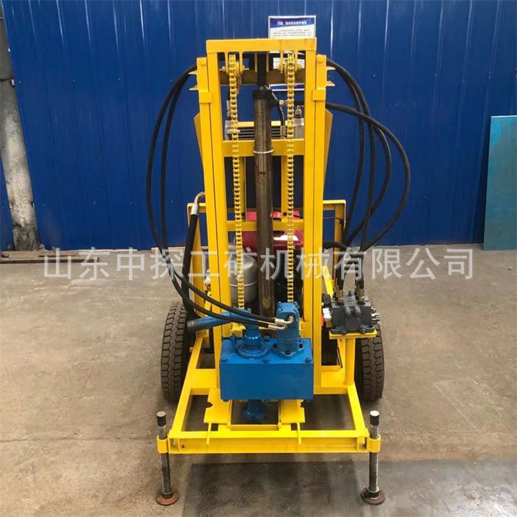 牵引式柴油液压打井机自动卸杆民用钻井机农田灌溉水井钻机设备