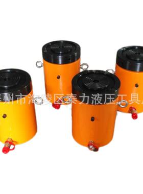 螺母锁定式液压油缸液压单作用千斤顶CLL自锁式液压千斤顶桥梁