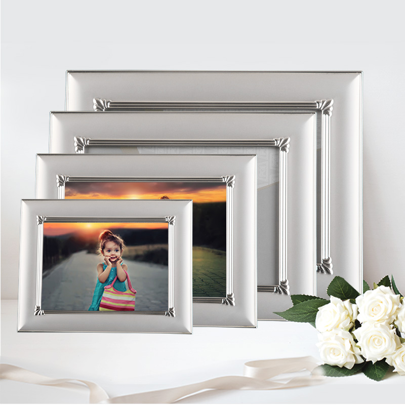 弗莱文茨金属相框婚纱照相框影楼摆台 6 7 8 10寸相框 横竖通用