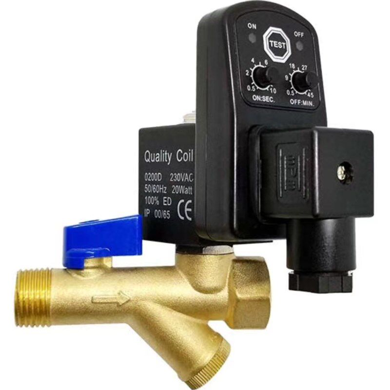 气动高压自动排水D2P电子定时器堵塞排污