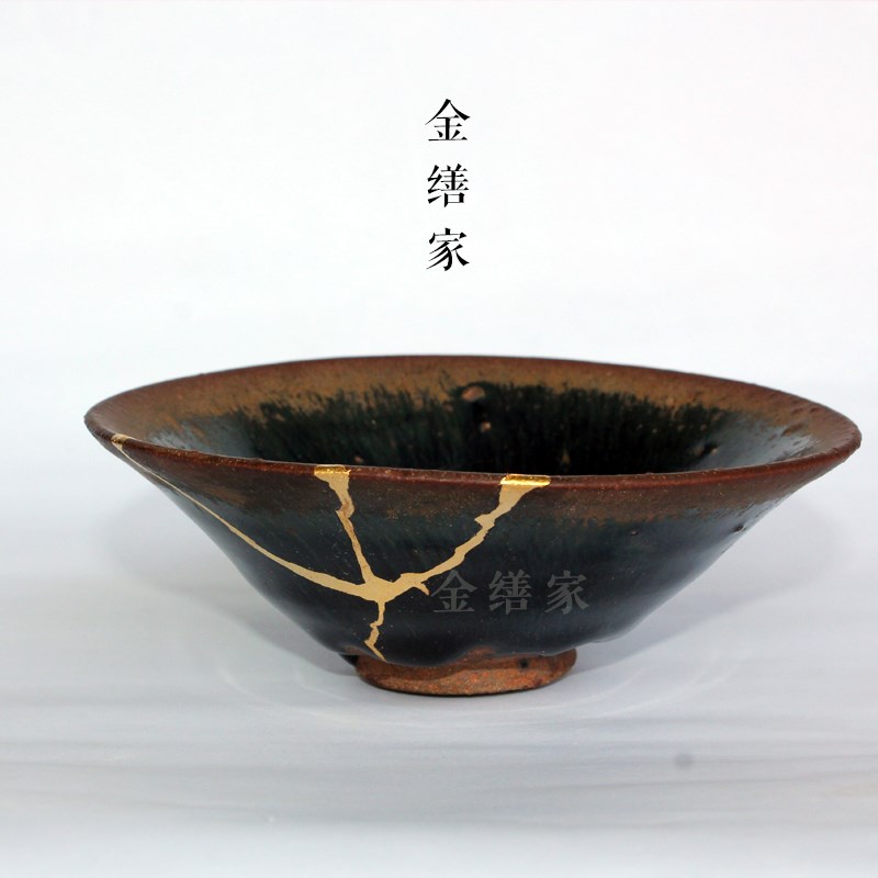 金缮修复紫砂壶陶瓷瓷器玉镯木器修补 文玩古董镯子修复 大漆修复