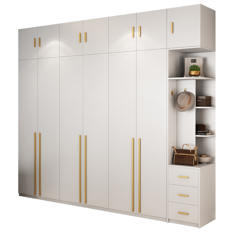 实木多层板家用卧室新款现代六门大小户型大容量,住宅家具,独立衣柜,淘宝优惠券,粉丝福利购,淘宝优惠卷