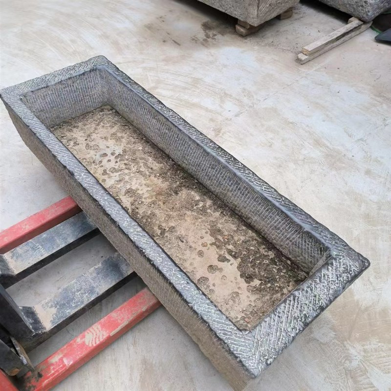 老牛槽洗手盆老石槽猪槽洗手池流水花盆老石槽养鱼池鱼缸