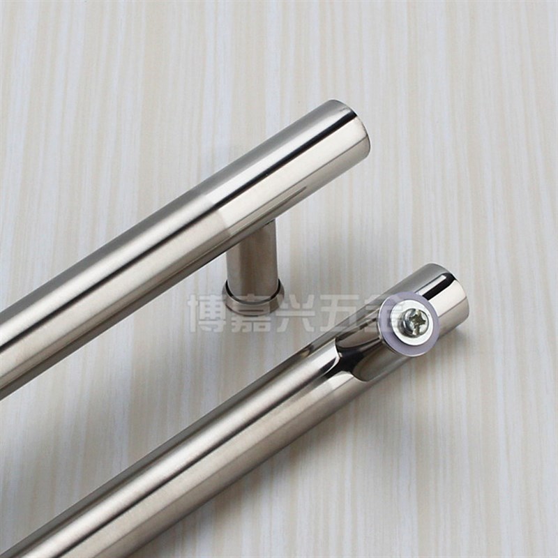 不锈钢门拉手铁门大门防盗门拉手铝合金门推拉门单支暗装门把手