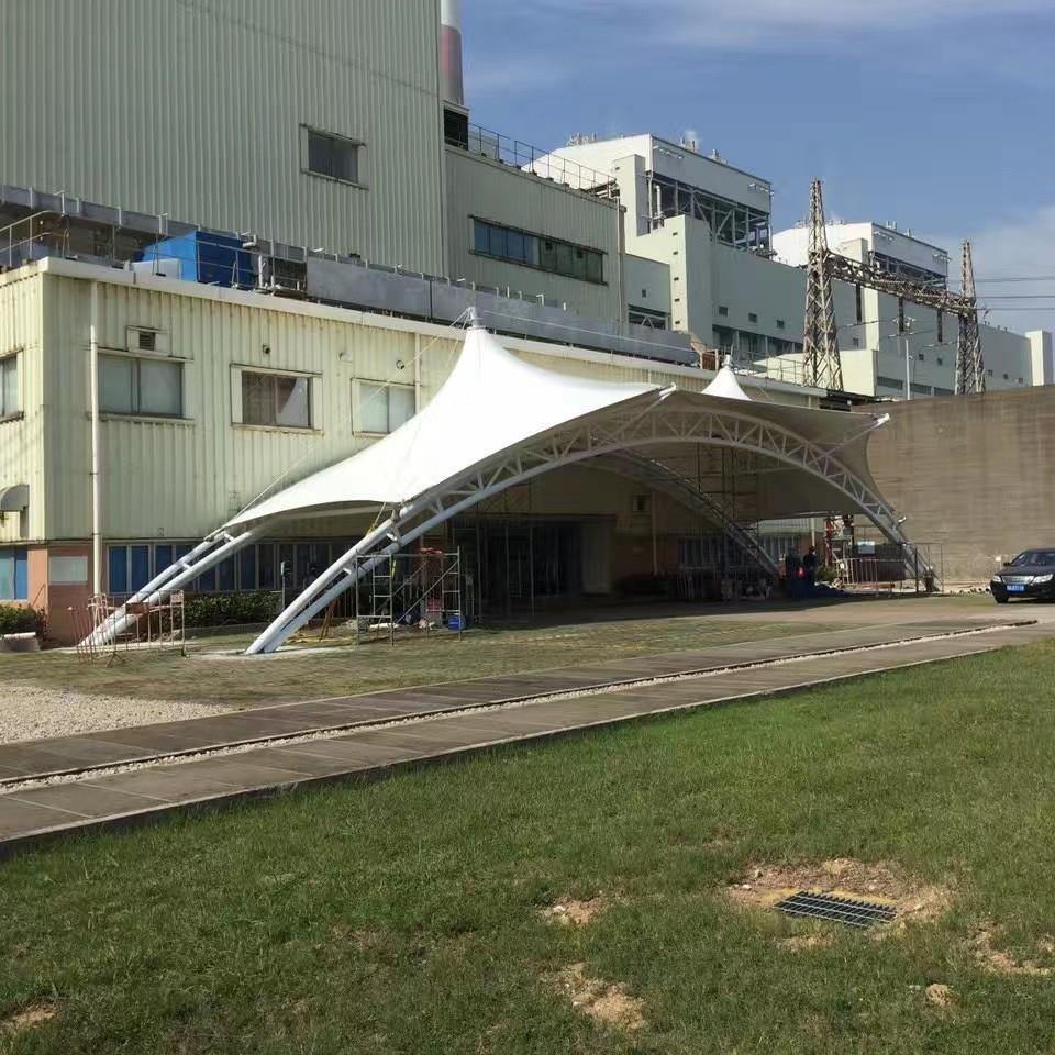 户外景区商业广场体育场馆景观膜结构大跨度钢结构门头仓库遮阳棚