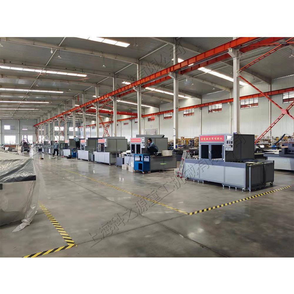 晶瓷画封釉喷胶机全自动装饰画板材淋胶机装订边框玄关画涂胶机