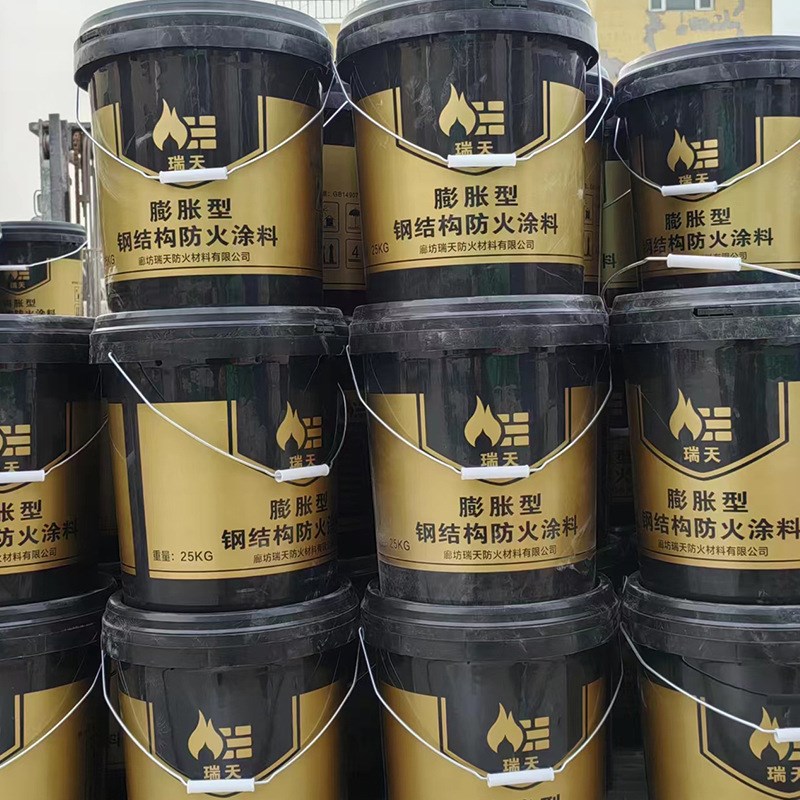 颗粒钢结构防火涂料薄型隧道电缆膨胀型防火涂料钢结构防火漆厂家