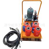 板式 工具电动手动双向紧板器 换热器夹紧器液压扳手一拖四拆装