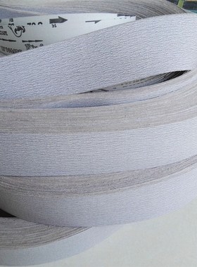 日本野牛J02NCA软布砂带A120白色软布砂带不锈钢打磨氧化铝砂布带