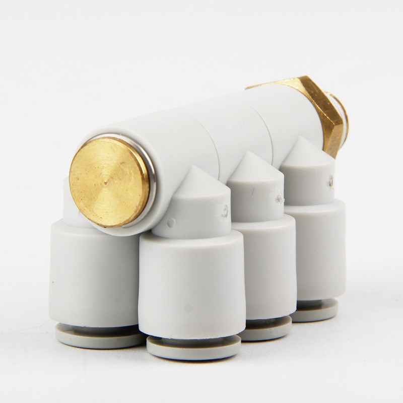 SMC双管万向弯头气管接头 KQ2ZT04/06/08/10/12-01/02S/03/04AS