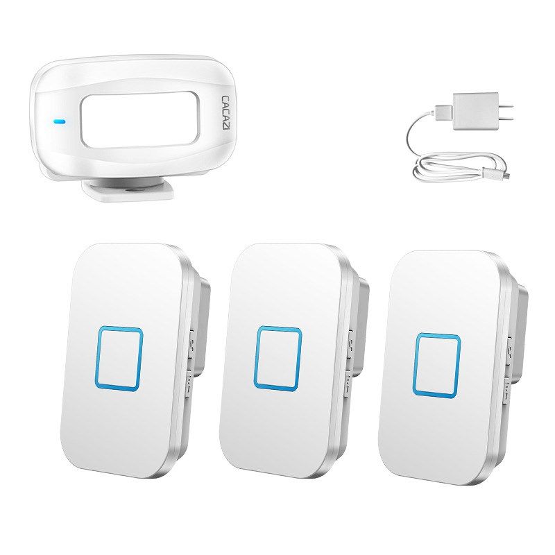 门口欢迎光临感应器店铺进门挂牌叮咚感应门铃迎宾语音商用