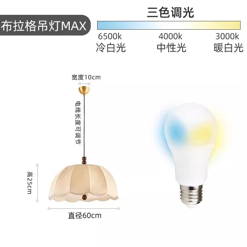 2024新款古代复古吊灯风韵优雅古餐厅客厅民宿中古风美式灯具